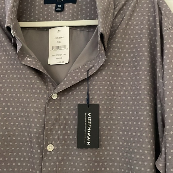 Mizzen+Main XXL trim Leeward button down shirt - Picture 5 of 10